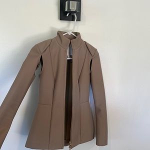 Maison Martin Margiela x H&M Taupe Cutout Zip Jacket